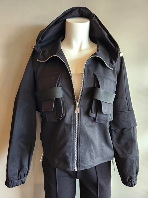 HAAKO JACKET - BLACK