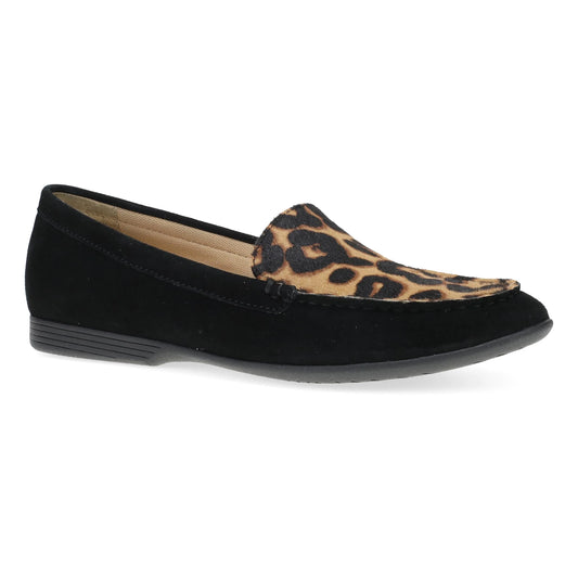 DANSKO LORRI LEOPARD - BLACK MULTI