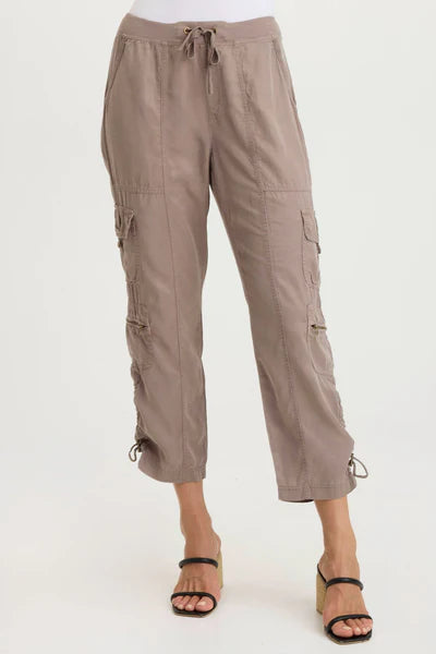 XCVI SELMY CROPPED CARGO  - TAN