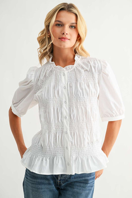 JOH JESSICA TOP - WHITE