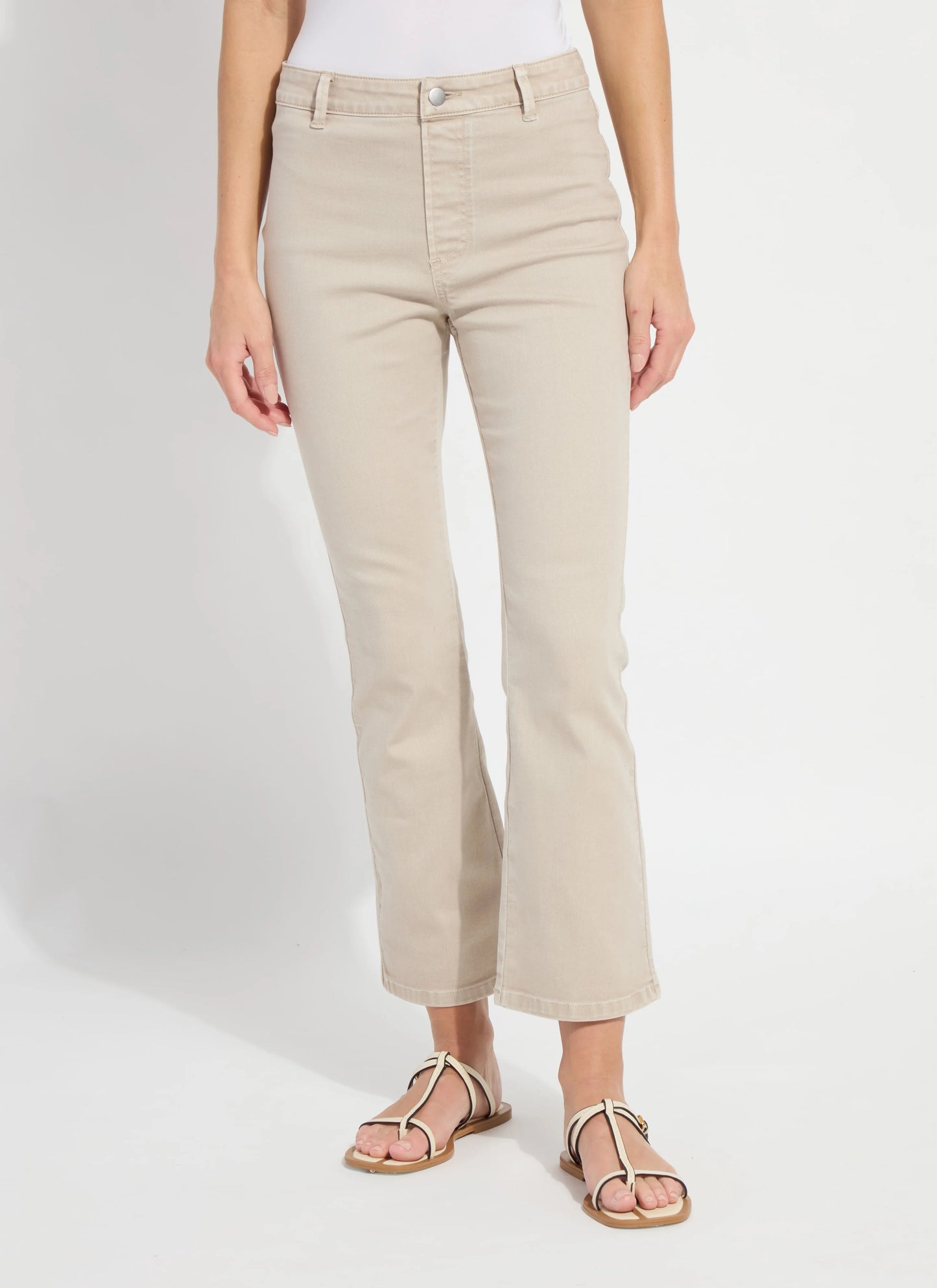 LYSSE ANKLE ESTELLE DENIM - KHAKI