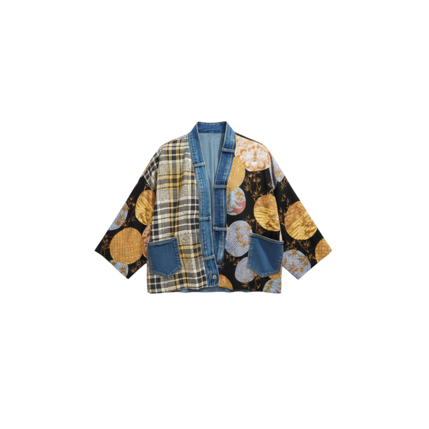 SHANNON PASSERO KAROL CARDIGAN - PLAID MIX