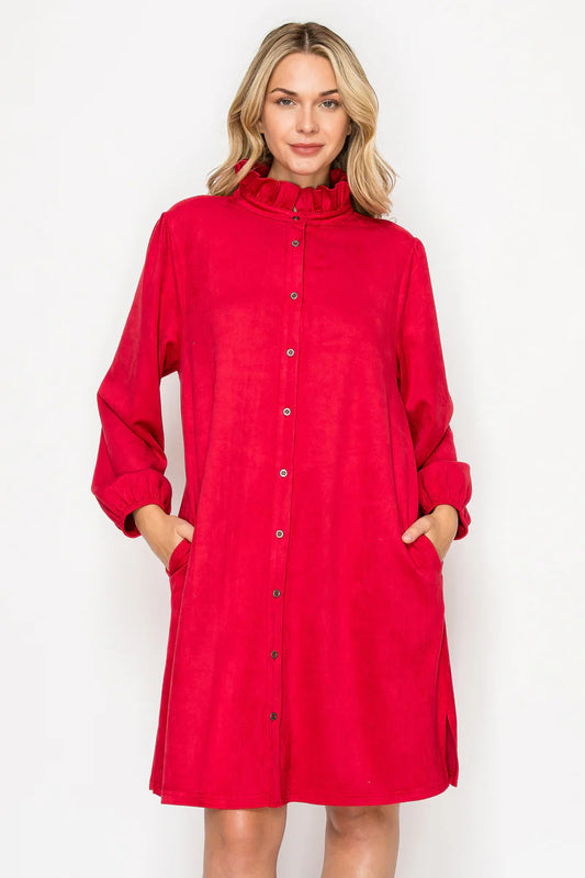 *SALE* JOH ANTHONY DRESS - RED
