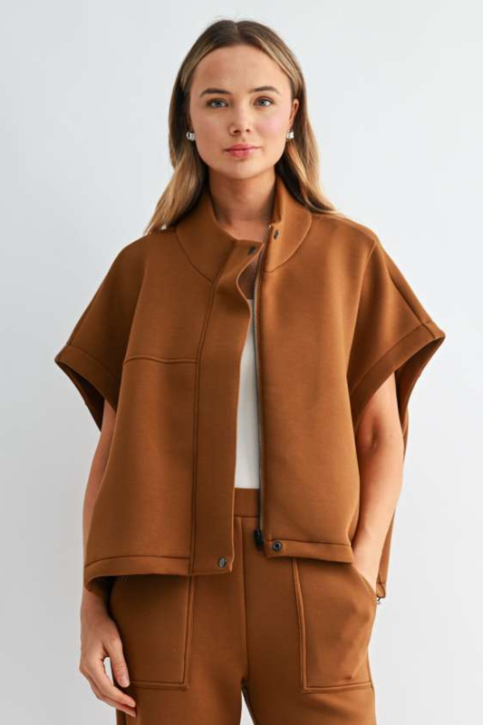 JOH FRANKIE PONCHO - CARAMEL