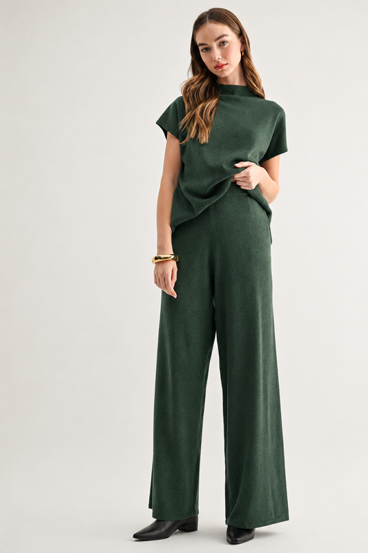 JOH SAVANNAH PANT - HUNTER GREEN