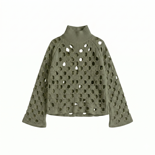SHANNON PASSERO TARA PULLOVER - BURNT OLIVE
