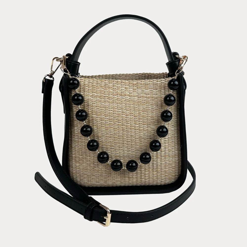 AHDORNED CARLY CROSSBODY - BLACK MULTI