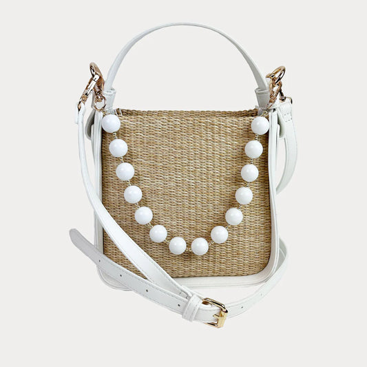 AHDORNED CARLY CROSSBODY - WHITE MULTI