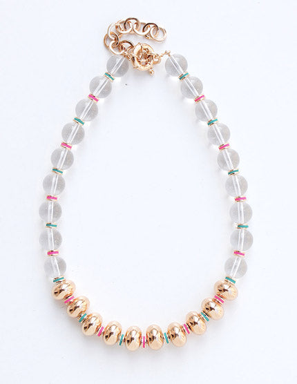 MEGHAN BROWNE STYLE FRITZ NECKLACE - MULTI - FRITMU