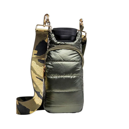 WANDERFULL HYDROBAG - SHINY ARMY GREEN