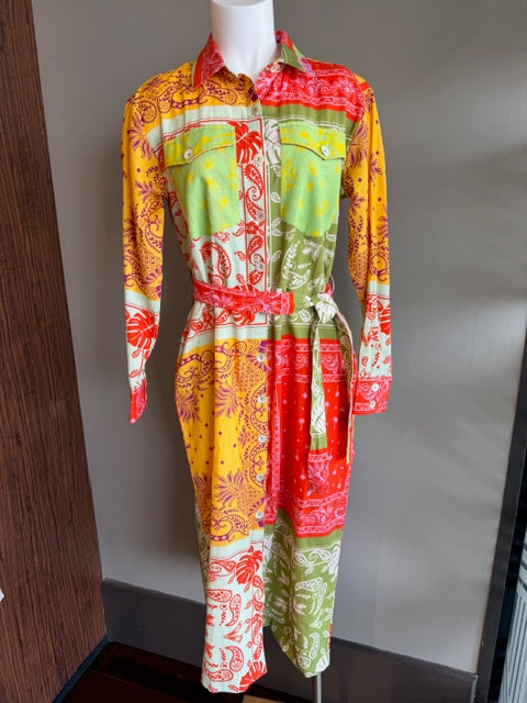 SALE APNY LONG DRESS - MULTI