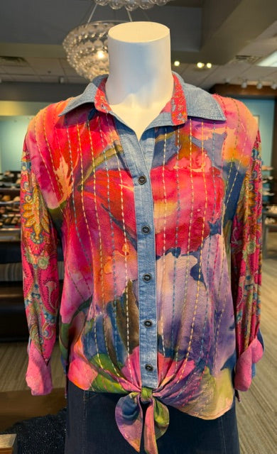 JOHN MARK J36727BMMUL TOP - MULTI