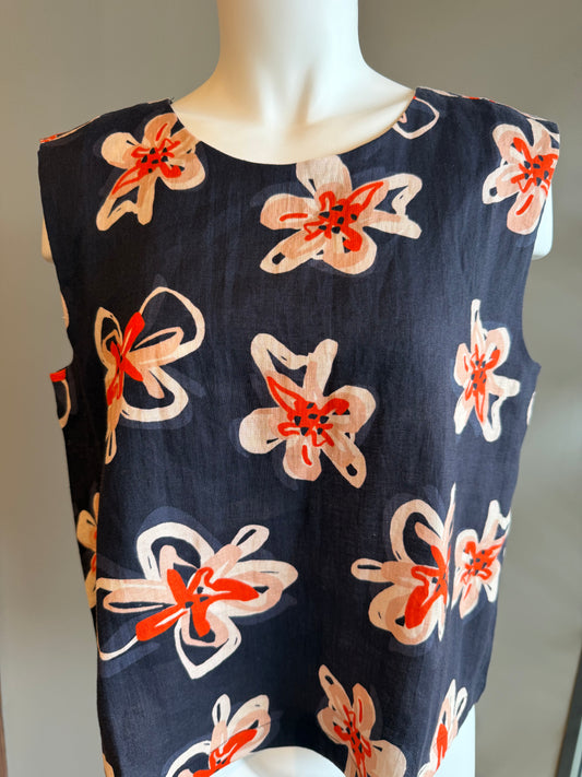 SALE FOIL IT'S ONLY NATURAL TOP - MULTI
