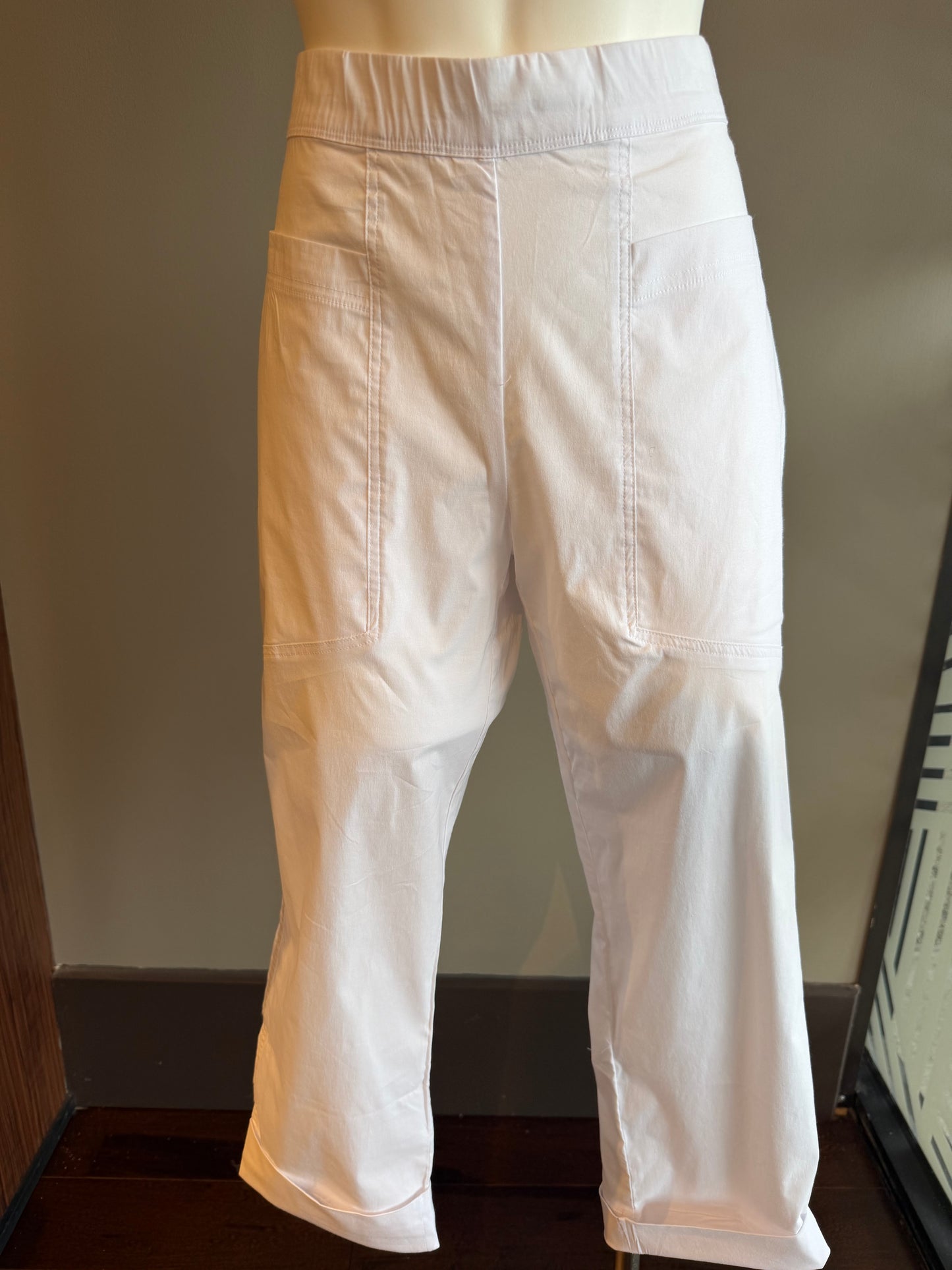 SALE - FOIL SWEET DUET 7/8 PANT - WHITE