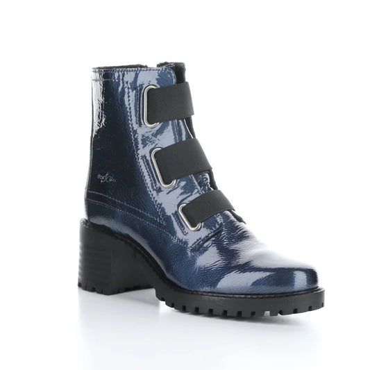 BOS & CO INDIE - WATERPROOF - PATENT BLUE