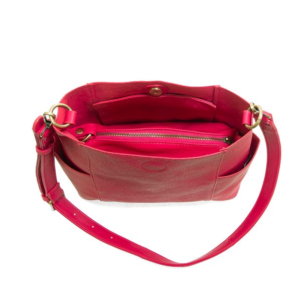 JOY ACCESSORIES KAYLEIGH PURSE - RUBY PINK - L808976