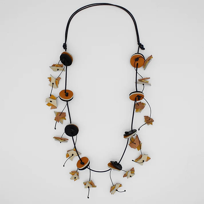 SYLCA LIZANNE ENCHANTMENT NECKLACE - MUSTARD - LS22N63MUS