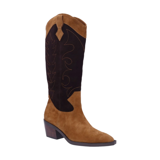 L'AMOUR DES PIEDS VEERA BOOT - BROWN MULTI - VEERA-SUCOC