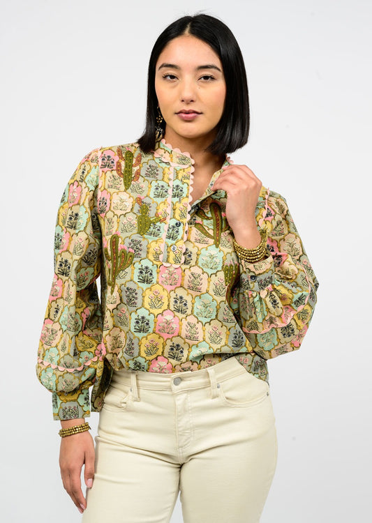 SISTER MARY NOPAL SHIRT - MULTI