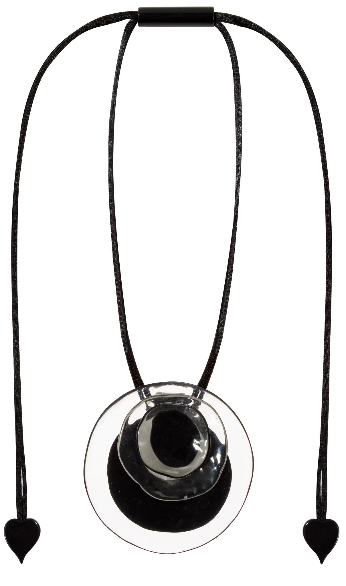 ZSISKA FLORA NECKLACE - BLACK