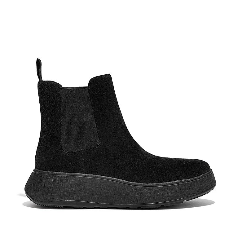 FIT FLOP F-MODE ANKLE BOOT - BLACK SUEDE - GM3090
