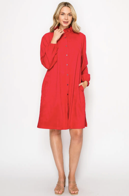 JOH ANTHONY DRESS - RED