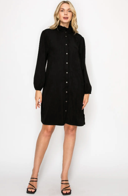 JOH ANTHONY DRESS - BLACK