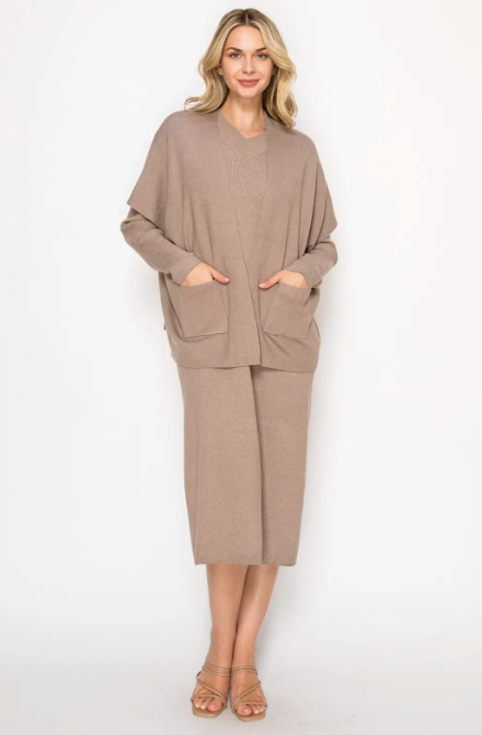 JOH SIANNA DRESS - KHAKI TAN