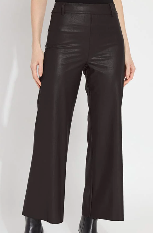 LYSSE HI WAIST VEGAN WIDE - DOUBLE ESPRESSO