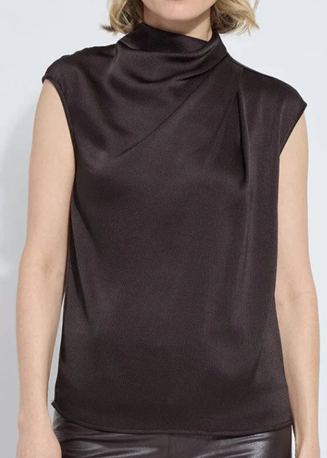 LYSSE AISHA HIGH NECK - DOUBLE ESPRESSO