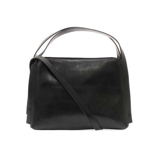 JOY ACCESSORIES GRACE SATCH CROSSBODY - BLACK
