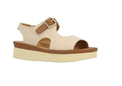 L'AMOUR DES PIEDS AZENOR - NATURAL LINEN