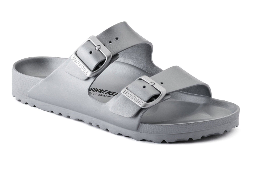 BIRKENSTOCK ARIZONA EVA - METALLIC SILVER