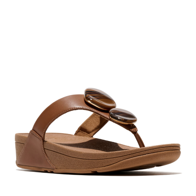 FITFLOP LULU MARBLED - TAN