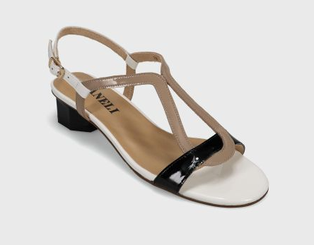 VANELI HOLLIS - BLACK PATENT MULTI