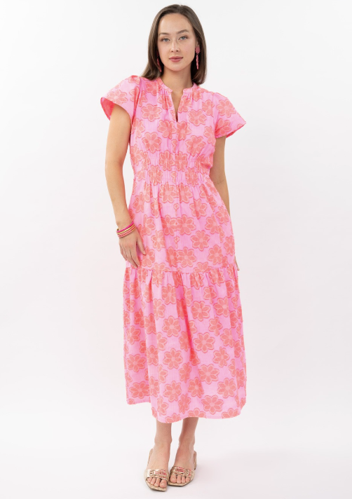 UNCLE FRANK CLIP DAISY DRESS - PINK PINK / XL UNCLE FRANK CLIP DAISY DRESS - PINK PINK / XL