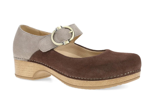 DANSKO BONNY MARY JANE - CHOCOLATE AND TAUPE