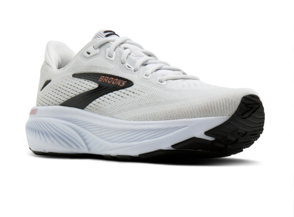 BROOKS GHOST 18 - WHITE, BLACK, ROSE GOLD