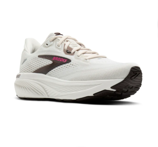 BROOKS GHOST 18 - COCONUT, COFFEE, FUCHSIA
