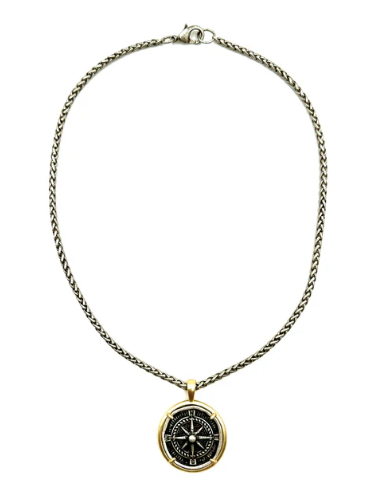 LJ SONDER COMPASS NECKLACE