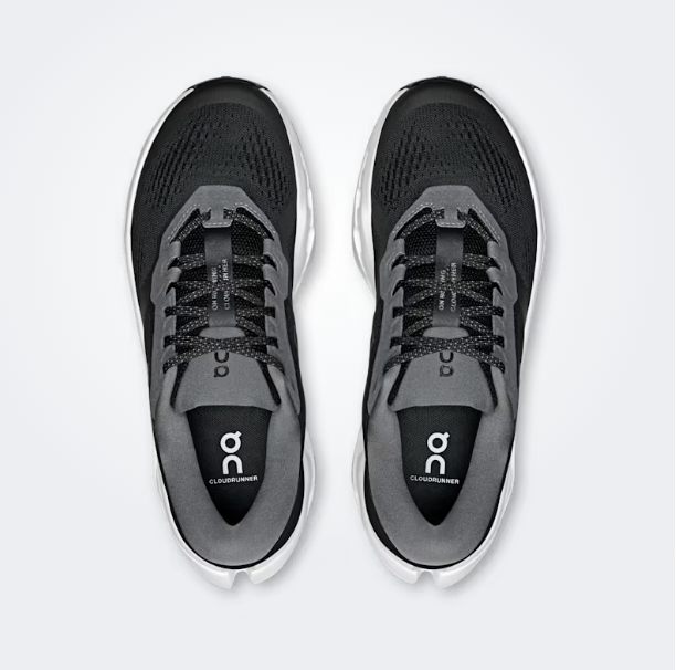 ON RUNNING CLOUDRUNNER 3 - BLACK AND IVORY