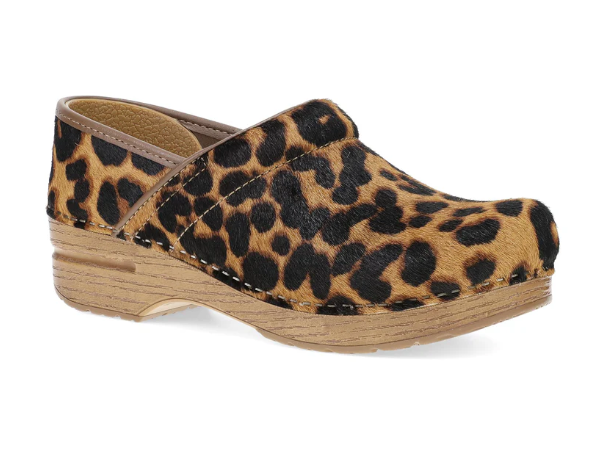 DANSKO PROFESSIONAL CLOG - LEOPARD HAIRCALF