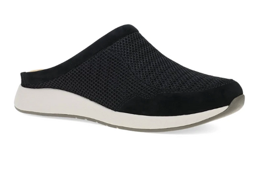 DANSKO CLAUDIA CLOG - BLACK MESH