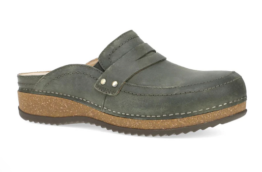 DANSKO MAGGY CLOG - OLIVE