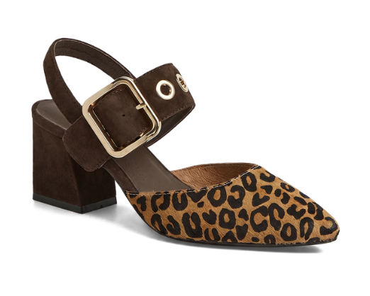 DJANGO AND JULIET MAGALY - LEOPARD AND BROWN SUEDE