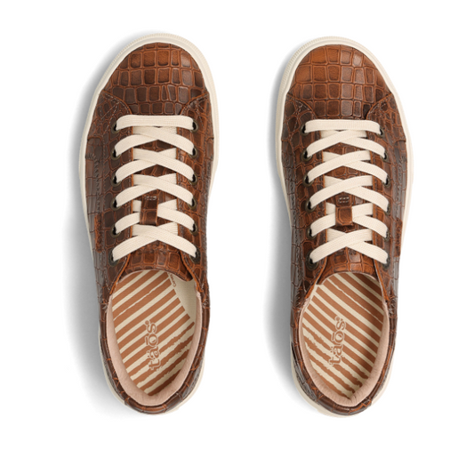 TAOS PLIM SOUL LUX - BROWN CROCO