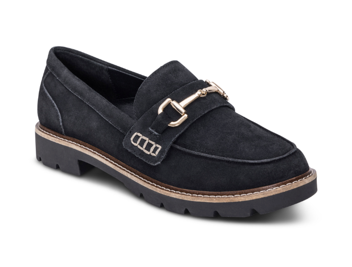 AETREX COLLETTE - BLACK SUEDE