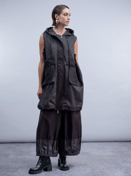 HAAKO LONG VEST - MULTI