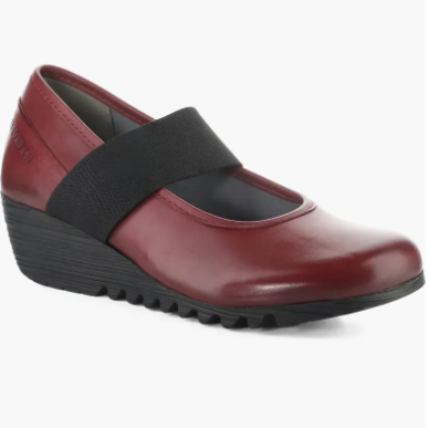 FLY LONDON OLID - BURGUNDY RED