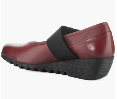 FLY LONDON OLID - BURGUNDY RED